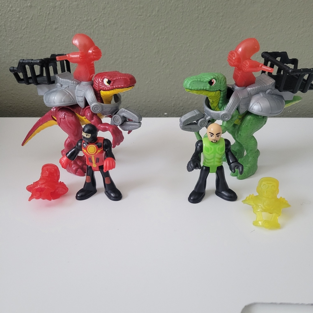 Fisher Price Imaginext Dinosaur and Action Figure Bundle Lot